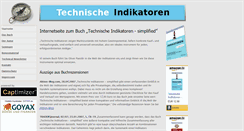 Desktop Screenshot of indikatoranalyse.de